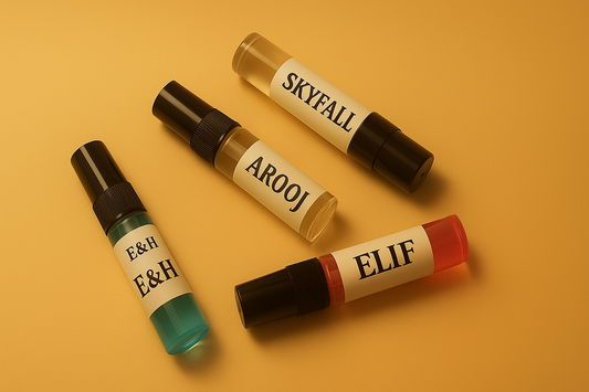 Travel set of 4 Perfumes 5ml